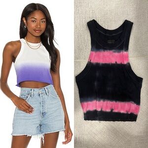 WSLY Rivington Ribbed Cropped Tank